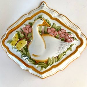 Le Cordon Bleu Duck Franklin Mint Porcelain Hanging Mould